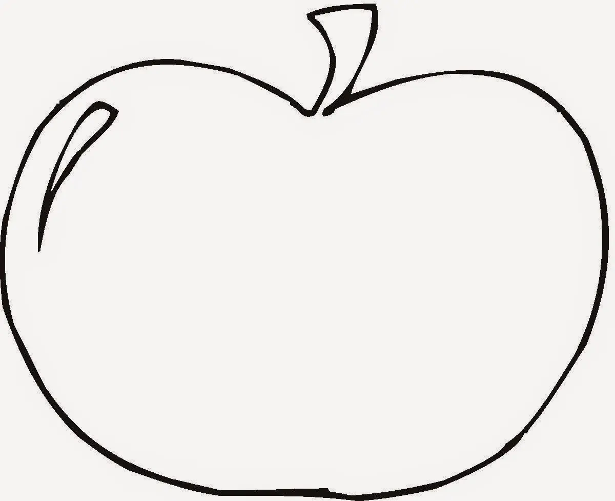 24 Contoh Gambar Mewarnai Buah Apel untuk Anak - Cara Mengajarkan Anak Mengenal Buah Apel dengan Mudah
