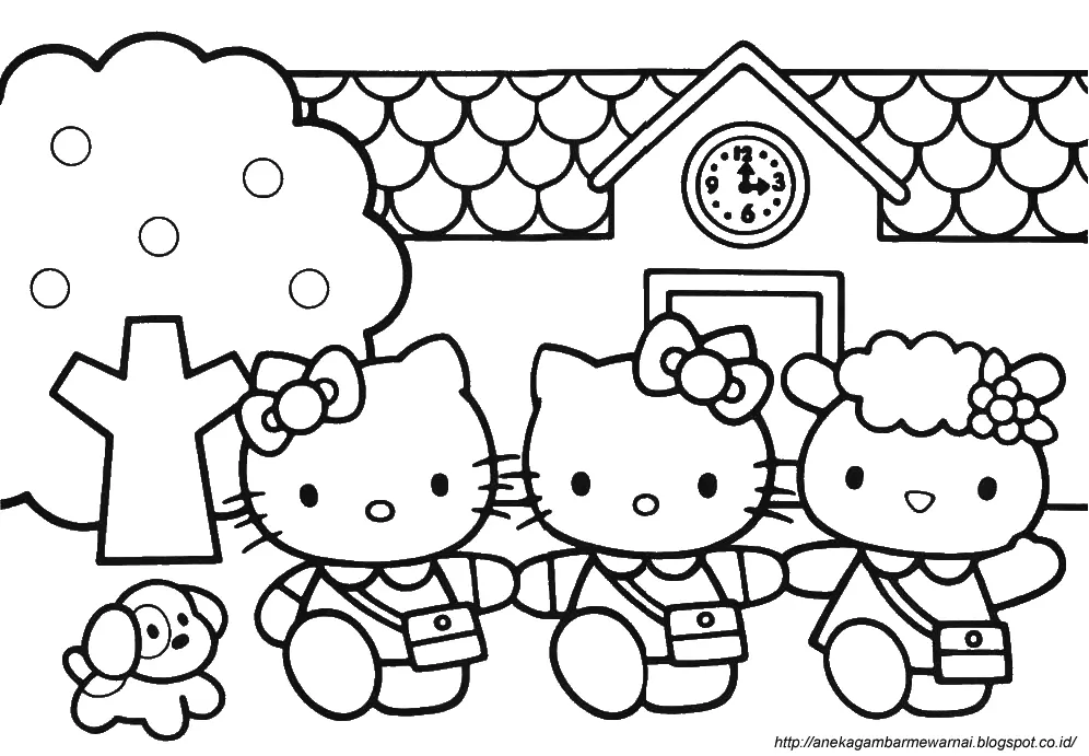 10 Website Terbaik untuk Download Gambar Mewarnai Hello Kitty: Belajar Sambil Bermain!