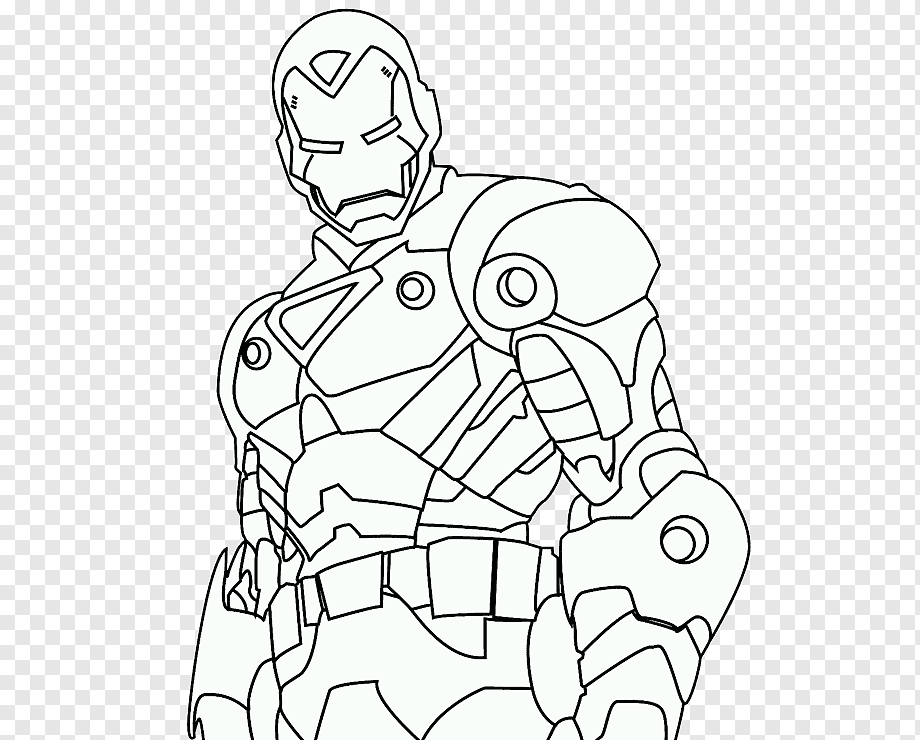 Download Gambar Mewarnai Iron Man - Siap untuk Menyelamatkan Dunia dengan Warna yang Indah