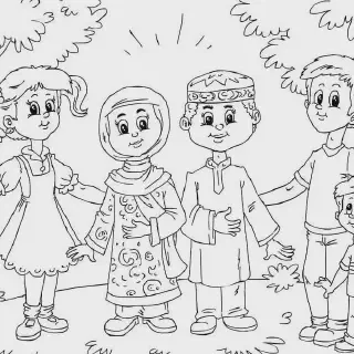 Download Gambar Mewarnai Islami: Kreatifitas Belajar Anak dengan Isi Ajar Agama