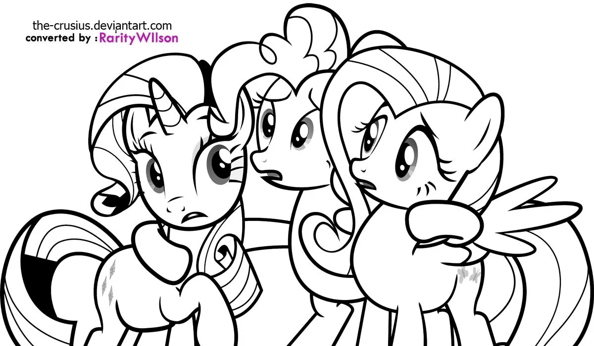 Download Gambar Mewarnai My Little Pony: Kreasi Menarik Untuk Anak-anak