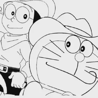 6 Gambar Doraemon untuk Mewarnai yang Menarik untuk Anak-Anak