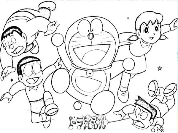 30+ Gambar Kartun Doraemon untuk Mewarnai dan Aktivitas Seru Anak-Anak!