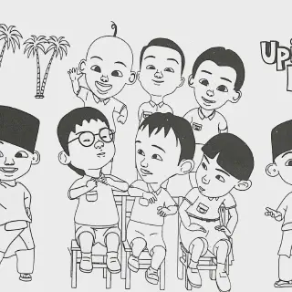 25 Gambar Kartun untuk Mewarnai Anak PAUD yang Lucu dan Menarik