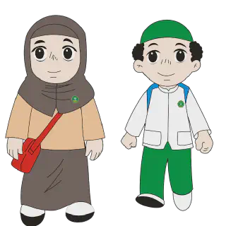 10 Ide Gambar Mewarnai Baju Muslim Anak yang Cocok untuk Pemula