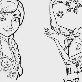 Cara dan Contoh Gambar Mewarnai Boneka Frozen yang Menarik untuk Anak-Anak