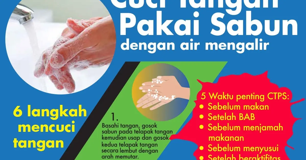 15 Gambar Mewarnai Cuci Tangan Pakai Sabun Yang Seru untuk Anak-anak