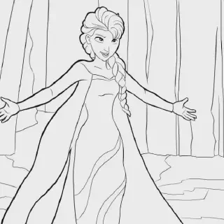 5 Cara Mudah Gambar Mewarnai Elsa Frozen untuk Pemula