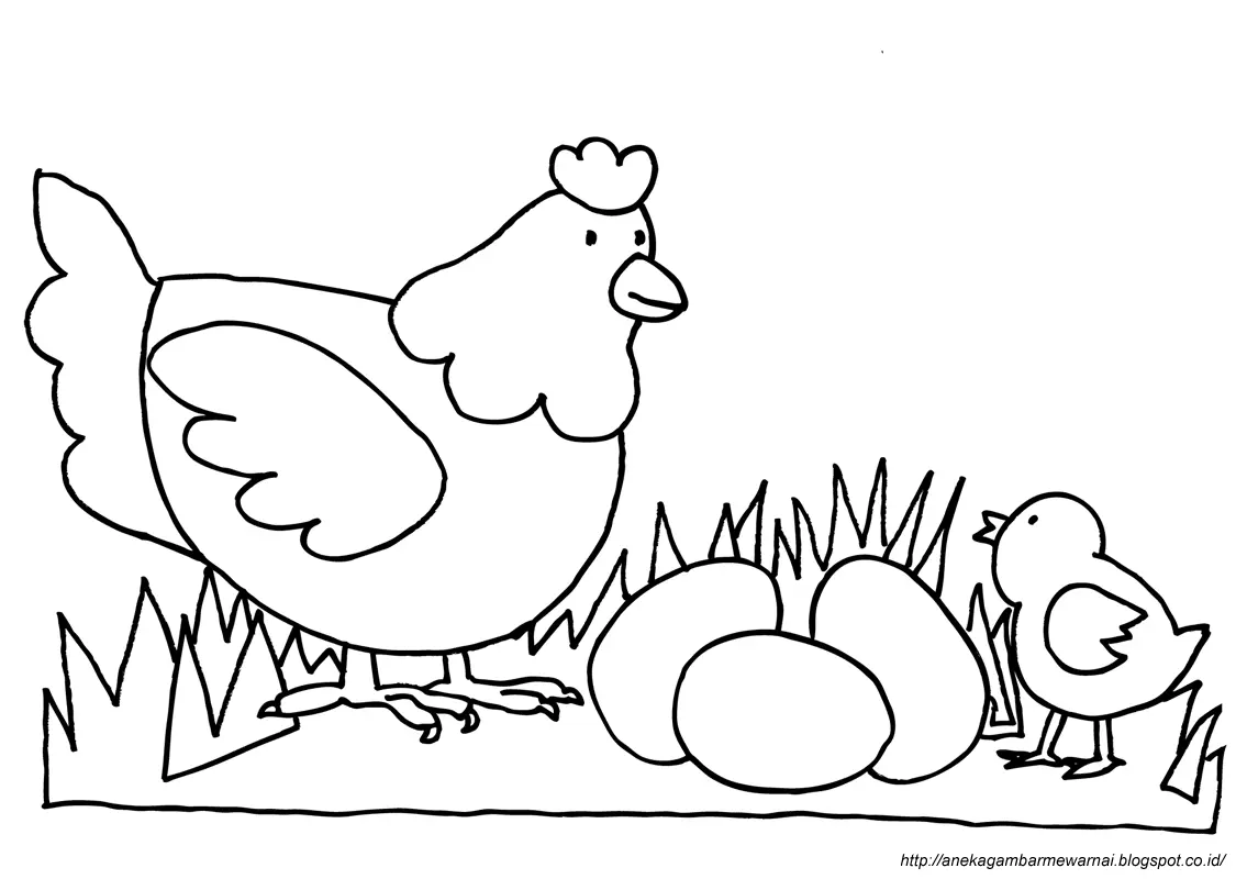 Mewarnai Hewan Ayam: Tips dan Trik untuk Anak-Anak yang Suka Menggambar