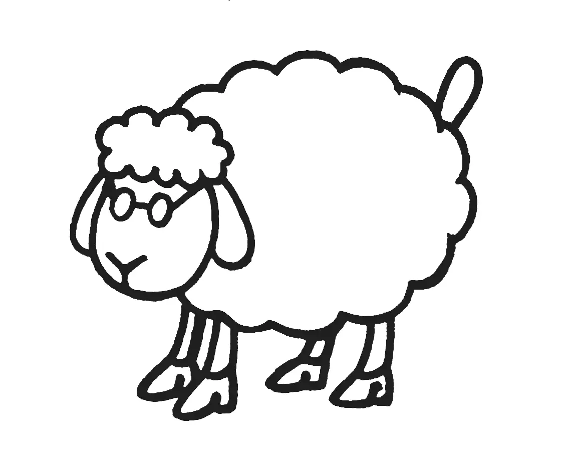 7 Gambar Mewarnai Hewan Domba untuk Melatih Kreativitas Anak-Anak