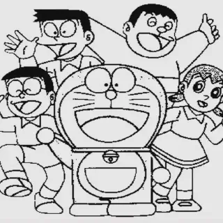 Mewarnai Kartun Doraemon dengan Keindahannya yang Tak Terbatas