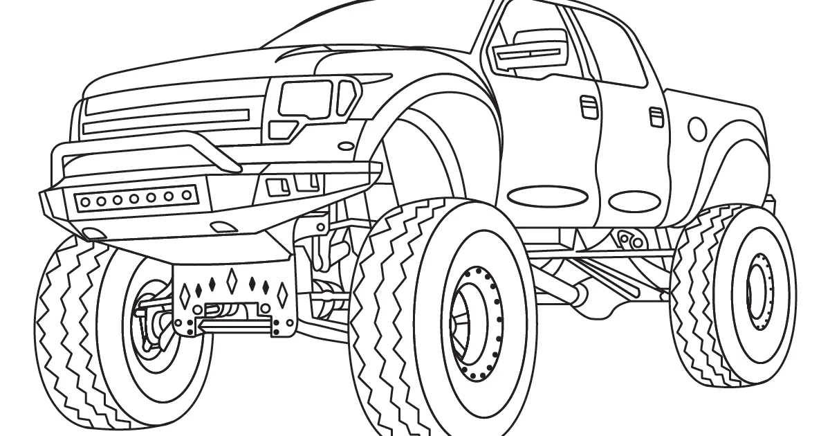 Gambar Mewarnai Mobil Gunung: Kreatifitas Anak untuk Menjelajahi Keindahan Alam