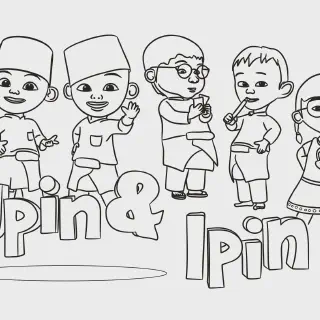 Kumpulan Gambar untuk Mewarnai Anak PAUD PDF yang Lucu dan Mendidik