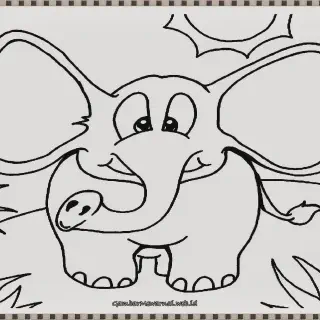 Mewarnai Gambar Gajah di Kebun Binatang: Panduan untuk Pemula