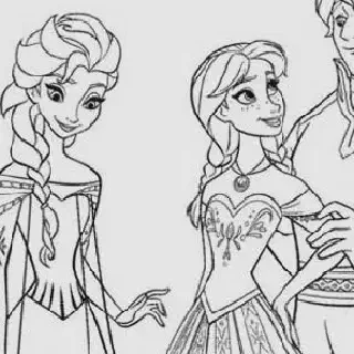 Mewarnai Gambar Kartun Elsa dan Anna: Tutorial Kreatif untuk Anak-anak