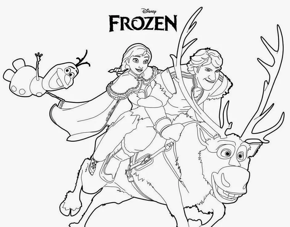 Sketsa Gambar Mewarnai Frozen: Pelajaran Dasar untuk Pemula
